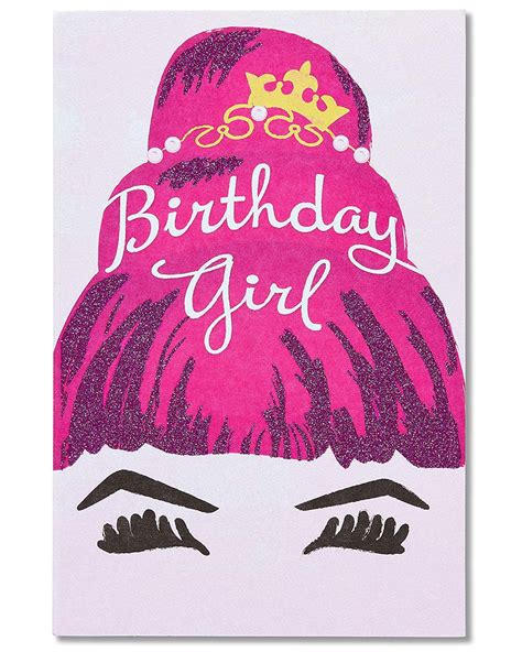 Fabulous Day Birthday Greeting Card For Her With Glitter And Foil