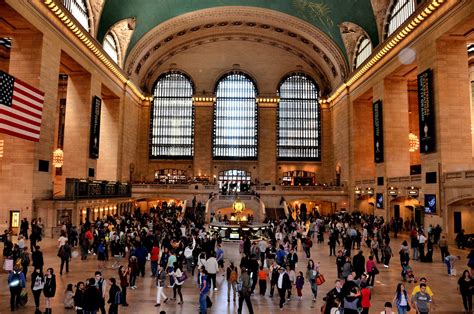 Grand Central Terminal Main Concourse In New York City New York