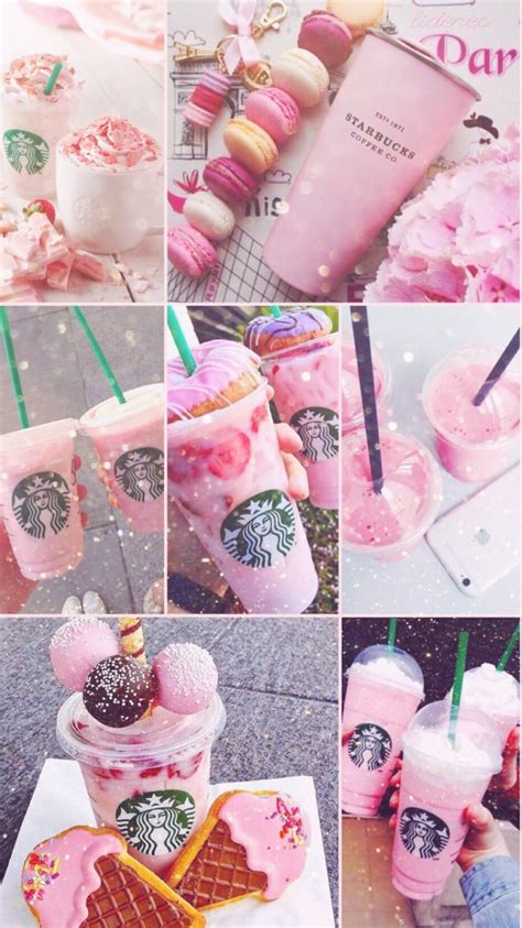 Pin By Keya Best On Cute Wallpaper Starbucks Wallpaper Pink Drinks