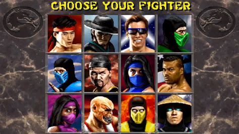 Mortal Kombat Original Characters Telegraph