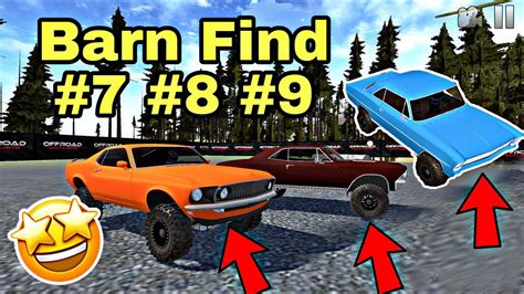 Today i show y all how to get the new field. Offroad outlaws Barn find 7, 8, and 9 - YouTube