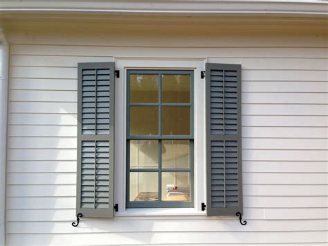 Louvered Custom Exterior Shutters Legacy Home Products