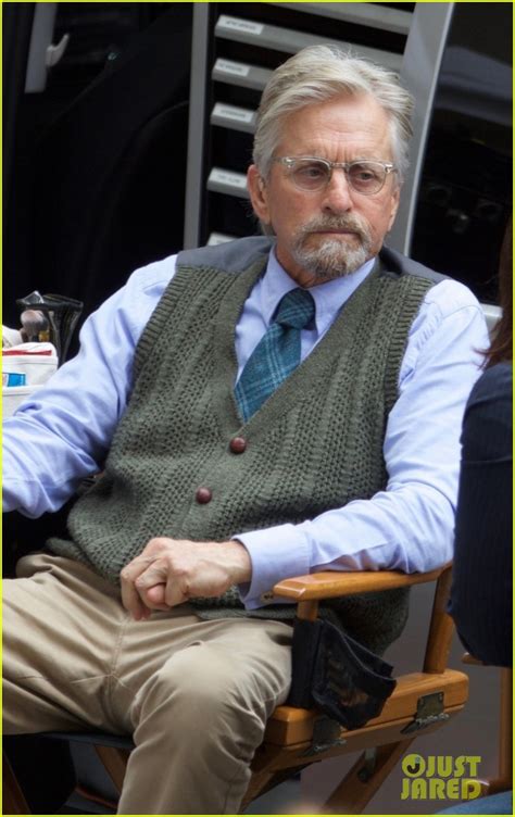 Michael Douglas Gets Into Character While Filming Ant Man And The Wasp