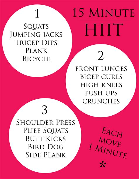 15 Minute Hiit Workout Summergirl Fitness