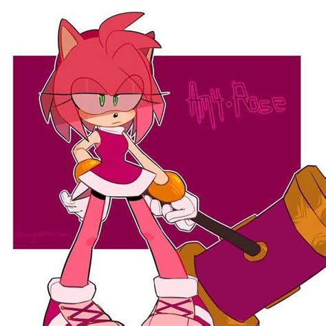 Amy Rose Shared Folder Sonic The Hedgehog Español Amino Sonic The