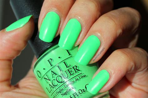 Polished Polyglot Giveaway Time Opi You Are So Outta Lime From Neon
