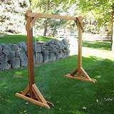 Wood Swing Frame Images
