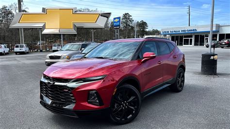 2021 Chevy Blazer Rs And Premier Comparison Walkthrough Youtube