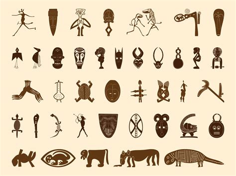 African Symbols Graphics Vector Art And Graphics