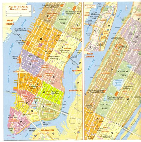 New York City Airports Map Dibandingkan