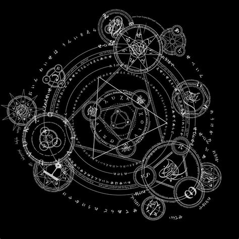 Mama Jedi Magic Circle Alchemy Symbols Transmutation Circle