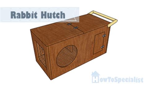 Indoor Rabbit Hutch Plans Howtospecialist How To Build Step By