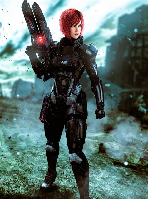 Jane Shepard Mass Effect 3 By Lordhayabusa357 On Deviantart Mass