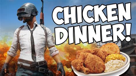 Why not winner winner, lobster dinner? that seems more befitting a champion! WINNER CHICKEN DINNER! Battlegrounds - YouTube