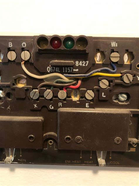 Wiring diagram of t6360b terminals on t6360b the pictu. Help wiring new Honeywell from old mercury thermostat - DoItYourself.com Community Forums
