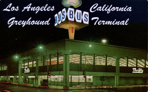 Greyhound Bus Terminal Los Angeles Ca