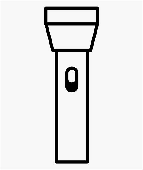 Flashlight Coloring Page