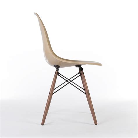Greige Herman Miller Eames Dsw Side Shell Chair For Sale At 1stdibs