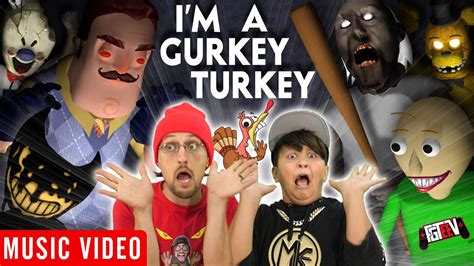 Fgteev 🎵 Im A Gurkey Turkey Feat Mike Bendy Baldi Granny