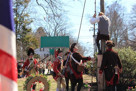 Liberty Pole Capping And Raising Reenactment Freedoms Way National