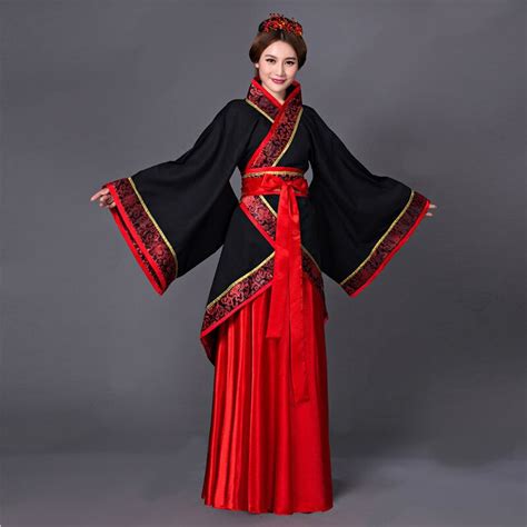 2017 Novo Chinês Tang Dynasty Roupas Vestido Antigo Traje Hanfu Fêmea De Fadas Adulto Temporada