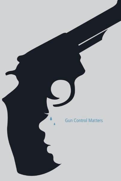 Pin By Tracy Walker On 2nd Amendment Rites Stop The Madness Awareness Poster Negative Space