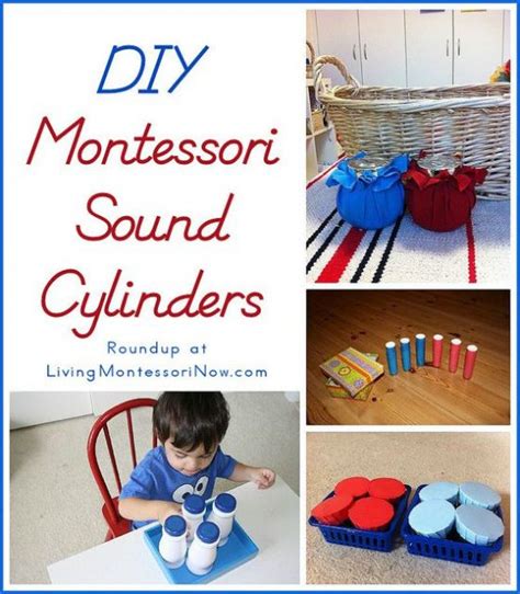 Diy Montessori Sound Cylinders Living Montessori Now