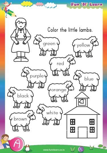 This is a great activity for reviewing vocab. nursery worksheets for kids | Nursery rhymes activities, Nursery rhymes preschool, Rhyming ...