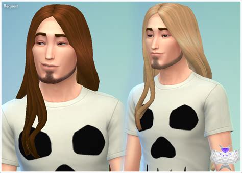 My Sims 4 Blog David Sims Long Hair For Males