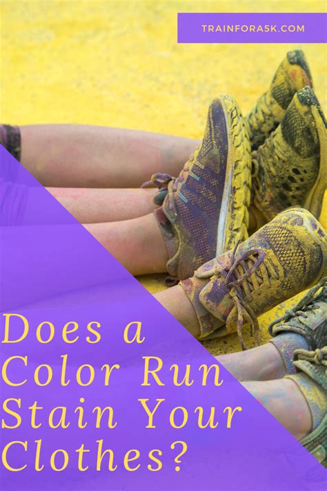 As an aside i mentioned to somebody i'll never have lilies in the house again&quo. Does a Color Run Stain Your Clothes | Running, Color ...