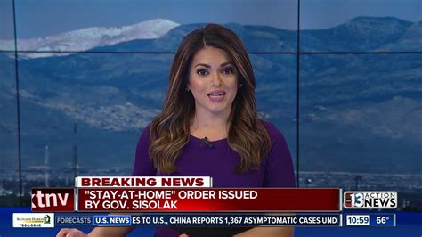 gov sisolak issues stay at home order and extends closure youtube