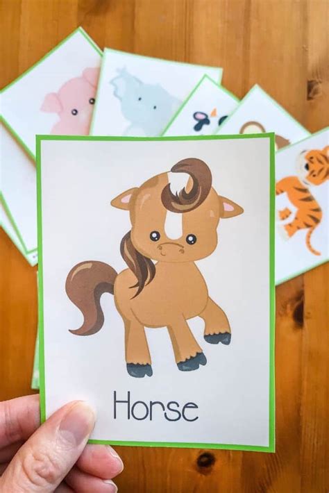 Animal Charades For Kids With A Free Printable Download