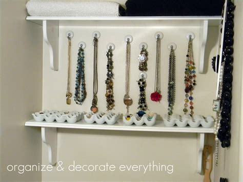 Budget Friendly Jewelry Organization And Shelving Organize And