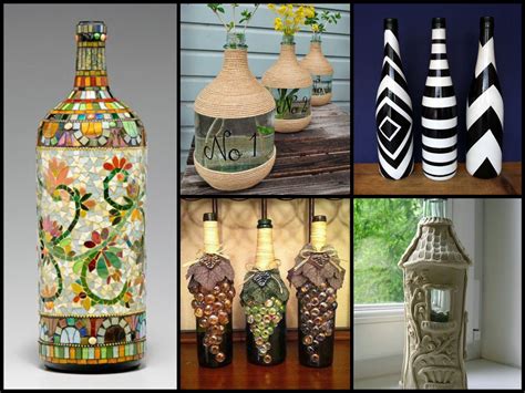 50 Beautiful Bottle Decorating Ideas Diy Recycled Room Decor Youtube Bottles Decoration
