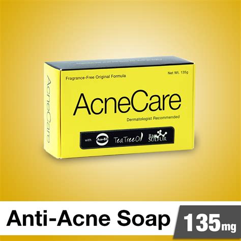 You should choose a soap that produce creamy lather or very small bubbles because it this is the recommendation of bar soap that works for several skin condition and best bar soap for acne. Acne Care Anti-Acne Soap 135mg | Shopee Philippines
