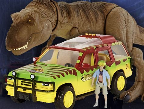 mattel s jurassic park ford explorer is on the way in new legacy collection set collect jurassic