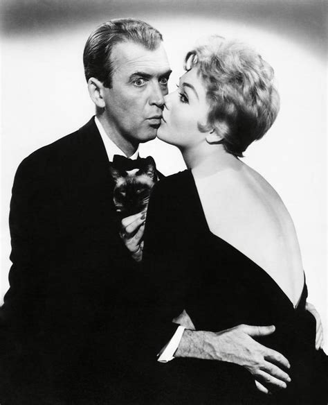 Kim Novak And James Stewart In Bell Book And Candle 1958 Photograph