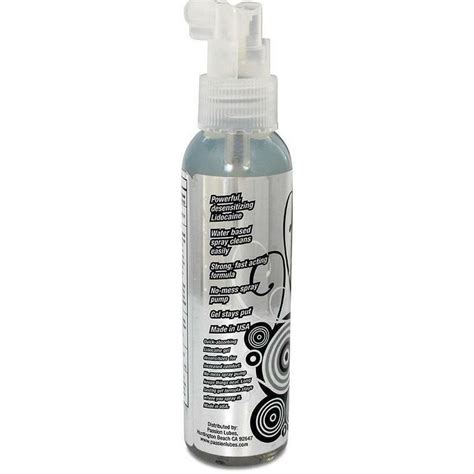 passion extra strength anal desensitizing gel spray lube maximum numbing 4 4oz ebay