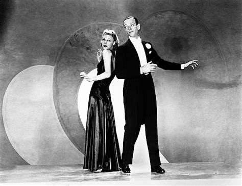 Ginger Rogers And Fred Astaire In Roberta 1935 Greeting Card By Album