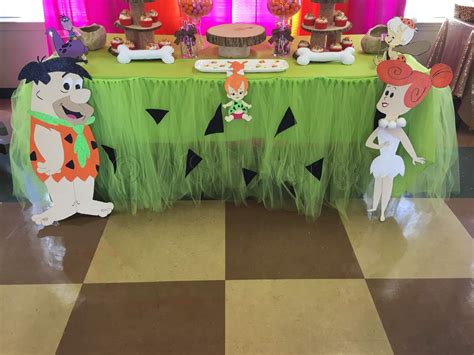 Pebbles And The Flintstones Birthday Party Ideas Photo 1 Of 8 Catch