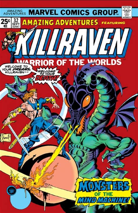 Amazing Adventures Page Killraven In Red Raven S
