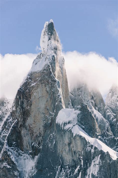 Mountain Summit Of Cerro Torre In Patagonia Poralejandro Moreno De Carlos