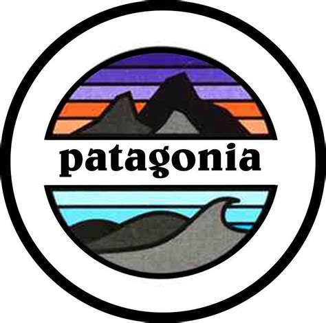 Patagonia ロゴテンプレート パタゴニア ステッカー ステッカーデザイン