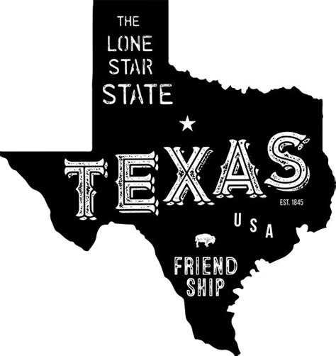 Texas State Shape And Motto And Nickname Poster By Chocodole Redbubble