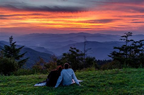 Romantic Smoky Mountain Sunset Photograph By Eric Albright