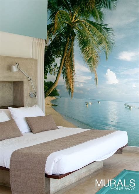 Nautical beach flip flop wall ornament, wooden slippers hanging decoration, ocean home decor for wall and door, 8.75 x 3.75 x 3 inches. Matira Beach II, Bora Bora Wallpaper Mural | Beach wall ...