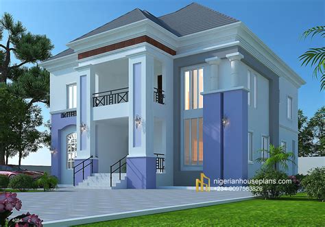 4 Bedroom Duplex Ref 4084 Nigerian House Plans
