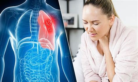 Lung Cancer Symptoms Signs Of Tumour Include Cough And Sore Throat Express Co Uk