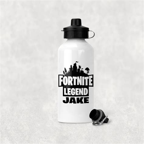 Personalised Fortnite Water Bottle Ideal For Any Fortnite Fan Can Be Personalised With Any
