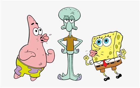 Spongebob Squarepants Patrick And Squidward